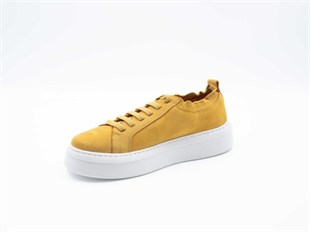 FreeFoot 221150 Nubuk Mango Kadın Sneaker