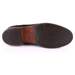 FreeFoot 3601-1 Siyah Süet Çekme Bot