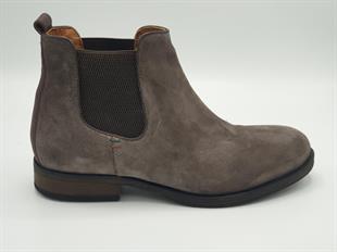 FreeFoot 3601-1 Taupe Süet Çekme Erkek Bot