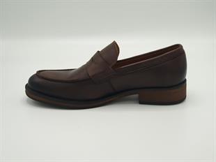 FreeFoot 3624 Kahve Deri Erkek Ayakkabı