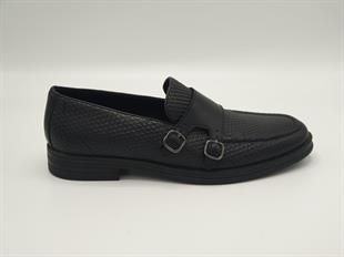 FreeFoot 3803 Siyah Bufalo Zincir Erkek Ayakkabı