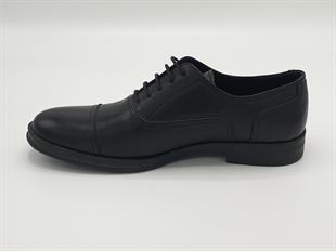 FreeFoot 3804 Siyah Deri Erkek Ayakkabı