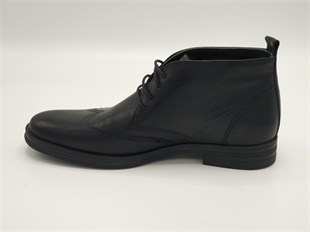 FreeFoot 3815 Siyah Deri Erkek Bot