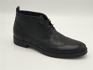 FreeFoot 3815 Siyah Deri Erkek Bot