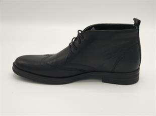 FreeFoot 3815 Siyah Deri Erkek Bot