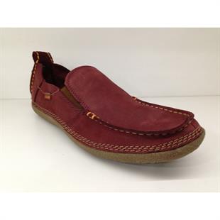 FreeFoot 502 Bordo Nubuk Erkek Ayakkabı