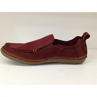 FreeFoot 502 Bordo Nubuk Erkek Ayakkabı