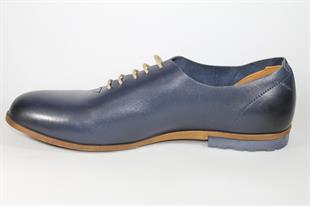 FreeFoot 541 Lacivert Deri Erkek Ayakkabı