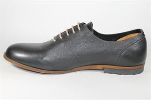 FreeFoot 541 Siyah Deri Erkek Ayakkabı