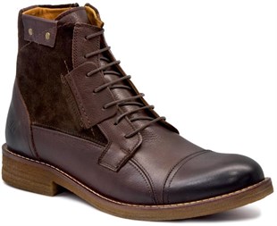 freeFoot 6558 itali Kanyak-Bordo Erkek Bot
