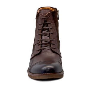freeFoot 6558 itali Kanyak-Bordo Erkek Bot