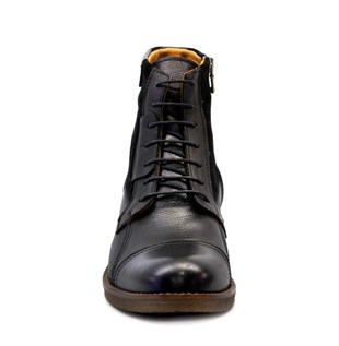 FreeFoot 6558 Siyah Deri Erkek Bot