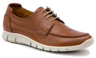 FreeFoot 982 Taba Deri Erkek Ayakkabı