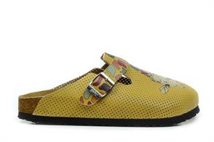 Goby CAD 309 Sarı Kadın Terlik