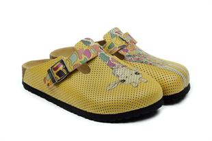 Goby CAD 309 Sarı Kadın Terlik