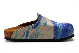 Goby CAL1413 Mavi Kadın Terlik