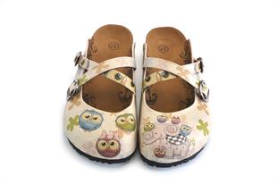 Goby CAL164 Bej Kadın Terlik