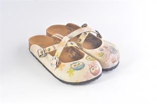 Goby CAL164 Bej Kadın Terlik