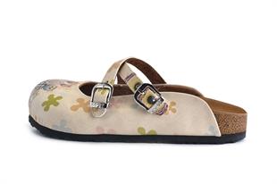 Goby CAL164 Bej Kadın Terlik