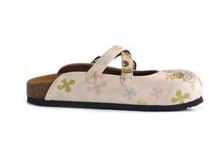 Goby CAL164 Bej Kadın Terlik