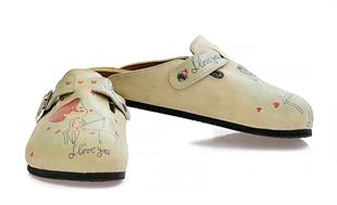 Goby CAL307 Bej Kadın Terlik