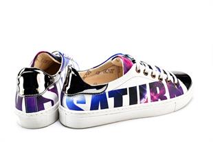 Goby GOB211 Gümüş-Mavi Kadın Ayakkabı