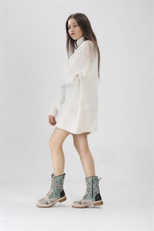 Goby JNR105 Bej Kadın Bot