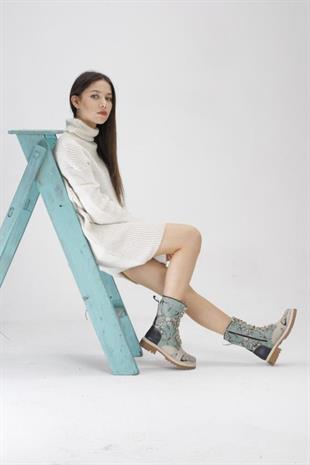 Goby JNR105 Bej Kadın Bot