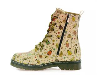 Goby MRT118 Bej Kadın Bot