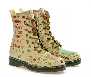 Goby MRT118 Bej Kadın Bot