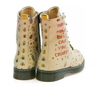 Goby MRT118 Bej Kadın Bot