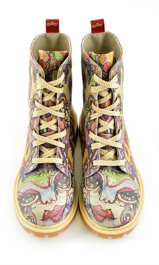 Goby TMB1038 Desenli Kadın Bot