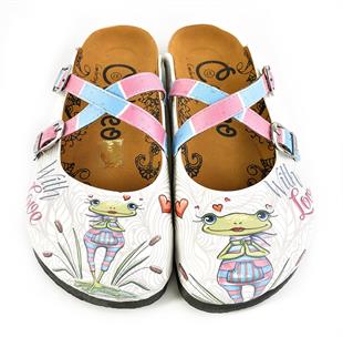 Goby WCAL148 Bej Kadın Terlik