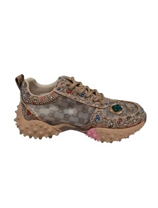 Guja 25Y338-6 Bej Kadın Sneaker