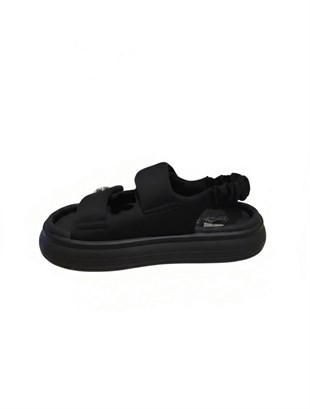 Guja 25Y413-1 Siyah Kadın Sandalet