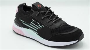 HammerJack 101 20038-Z Emily Siyah kadın Spor Ayakkabı