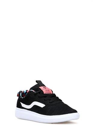 Hammerjack 101 20040-G Brett Siyah Kadın Spor Ayakkabı