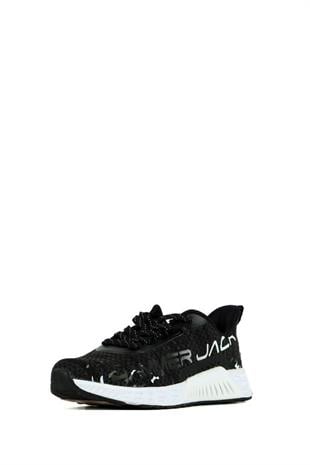 Hammerjack 101 20051-M Burton Siyah Beyaz Erkek Sneaker