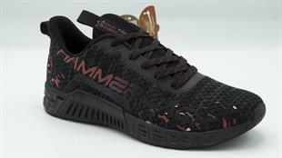HammerJack 101 20051-M Burton Siyah-Kırmızı Erkek Spor Ayakkabı