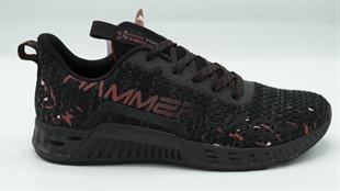 HammerJack 101 20051-M Burton Siyah-Kırmızı Erkek Spor Ayakkabı