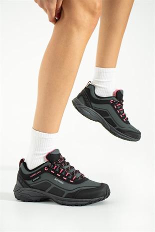 Hammerjack 101 20120-G Berto Koyu Gri/Pembe Kadın Outdoor Ayakkabı