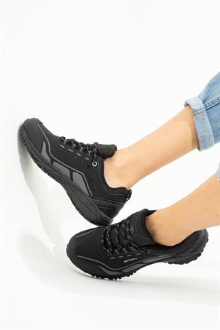 Hammerjack 101 20120-G Berto Siyah/Gri Kadın Outdoor Ayakkabı