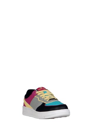 Hammerjack 101 21220-Z Compas Gri/Siyah Kadın Sneaker