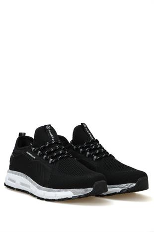 Hammerjack 101 22332-M Agron Siyah/Beyaz Erkek Sneaker