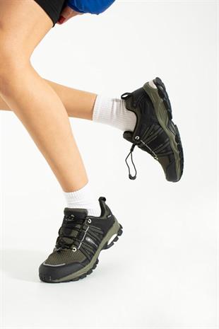 Hammerjack 101 23012-Z Migos Haki Kadın Outdoor Ayakkabı