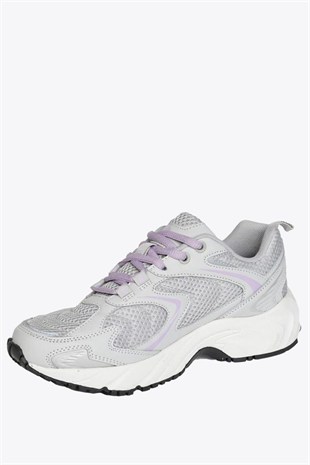 Hammerjack 101 24038-Z Hader Gri Lila Kadın Sneaker
