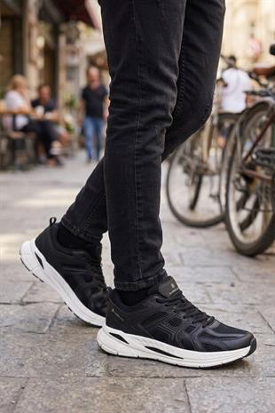 Hammerjack 101 25021-M Siyah/Beyaz Erkek Sneaker