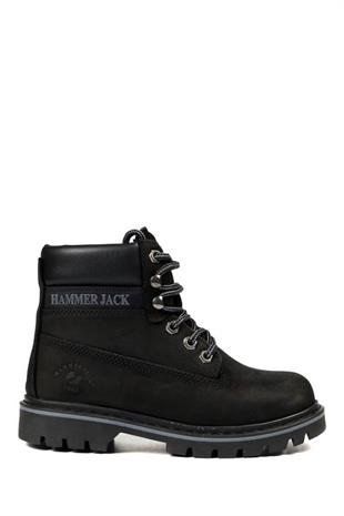 Hammerjack 102 16600-M Siyah Nubuk Erkek Bot