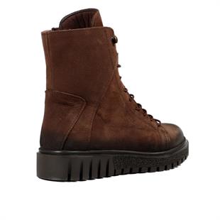 Hammerjack 102 17945-Z Kahve İnce Ykm Nubuk Kadın Bot
