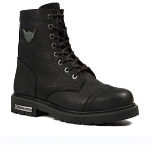 HammerJack 102 18505-G Siyah Dock Step Kadın Bot